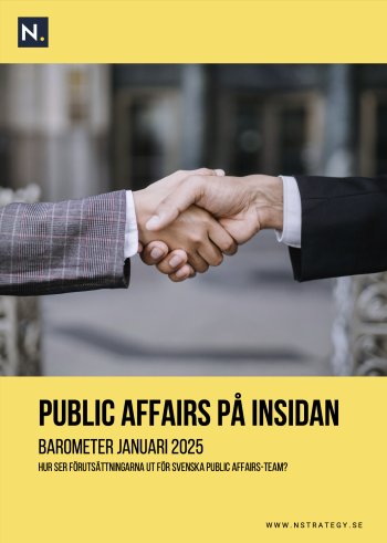Public Affairs på insidan — rapport januari 2025